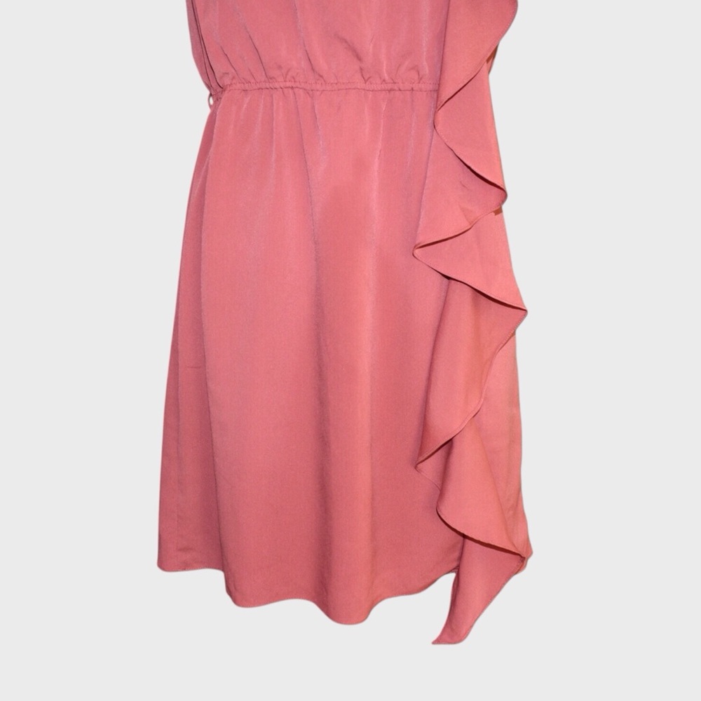 Zara Sleeveless Ruffle Front Dress - Picture 6 of 8